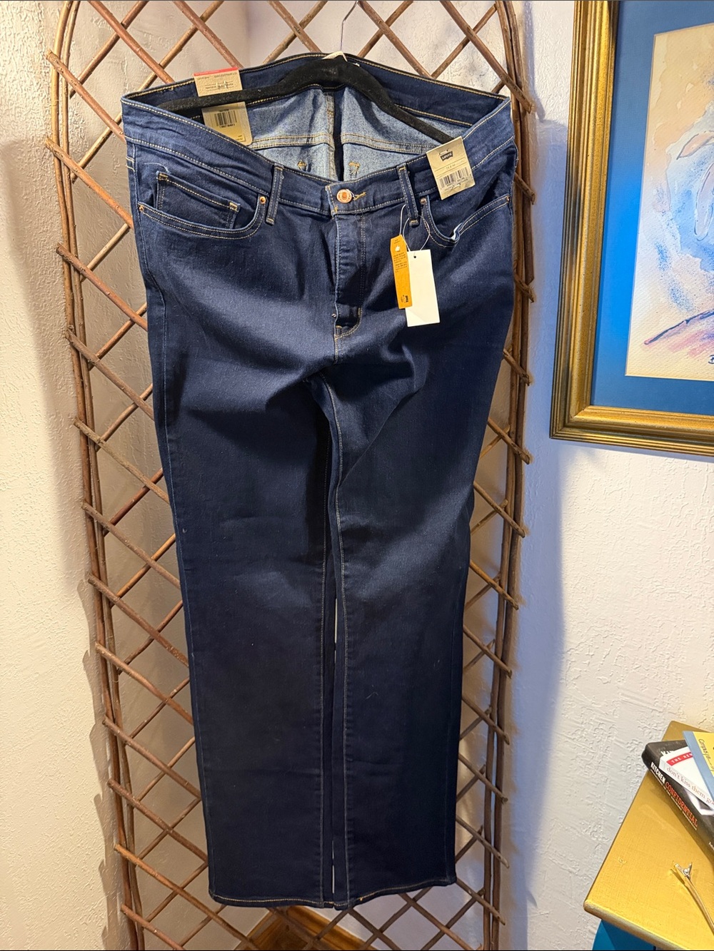 Classic Women's Dark Blue Jeans - Levi Strauss & CO.